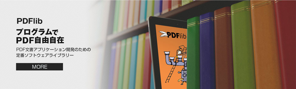 PDFlib プログラムでPDF自由自在、PDF文書アプリケーション開発のための定番ソフトウェアライブラリー