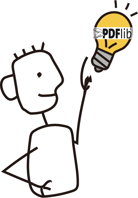 PDFlibを使うとPDFが作成できる