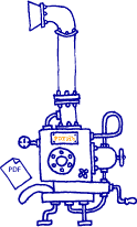 PDFlib機械(イラスト)